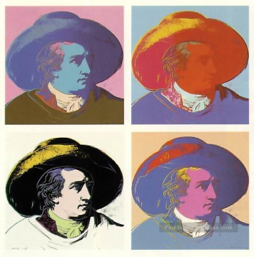 GoetheAndy Warhol Pinturas al óleo